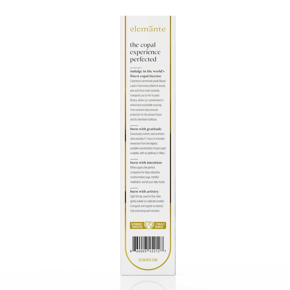 Pure White Mayan Copal Incense (Hand Rolled in Tulum).