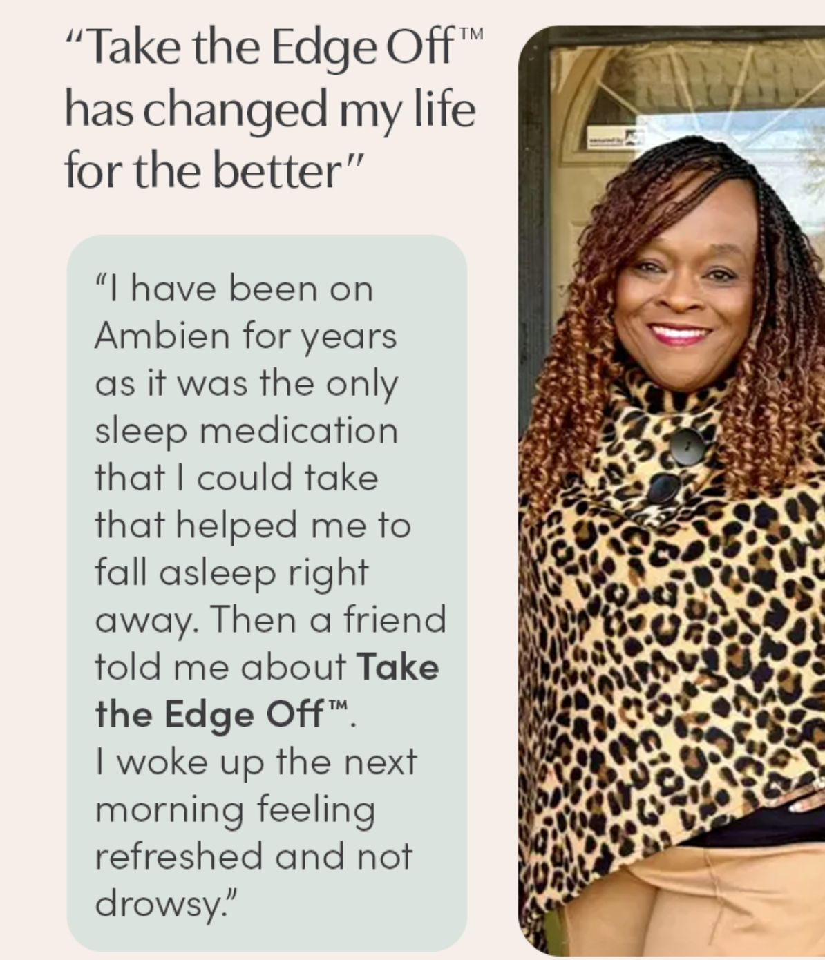 Take the Edge Off™ Tension & Stress Relief Herbal Supplement