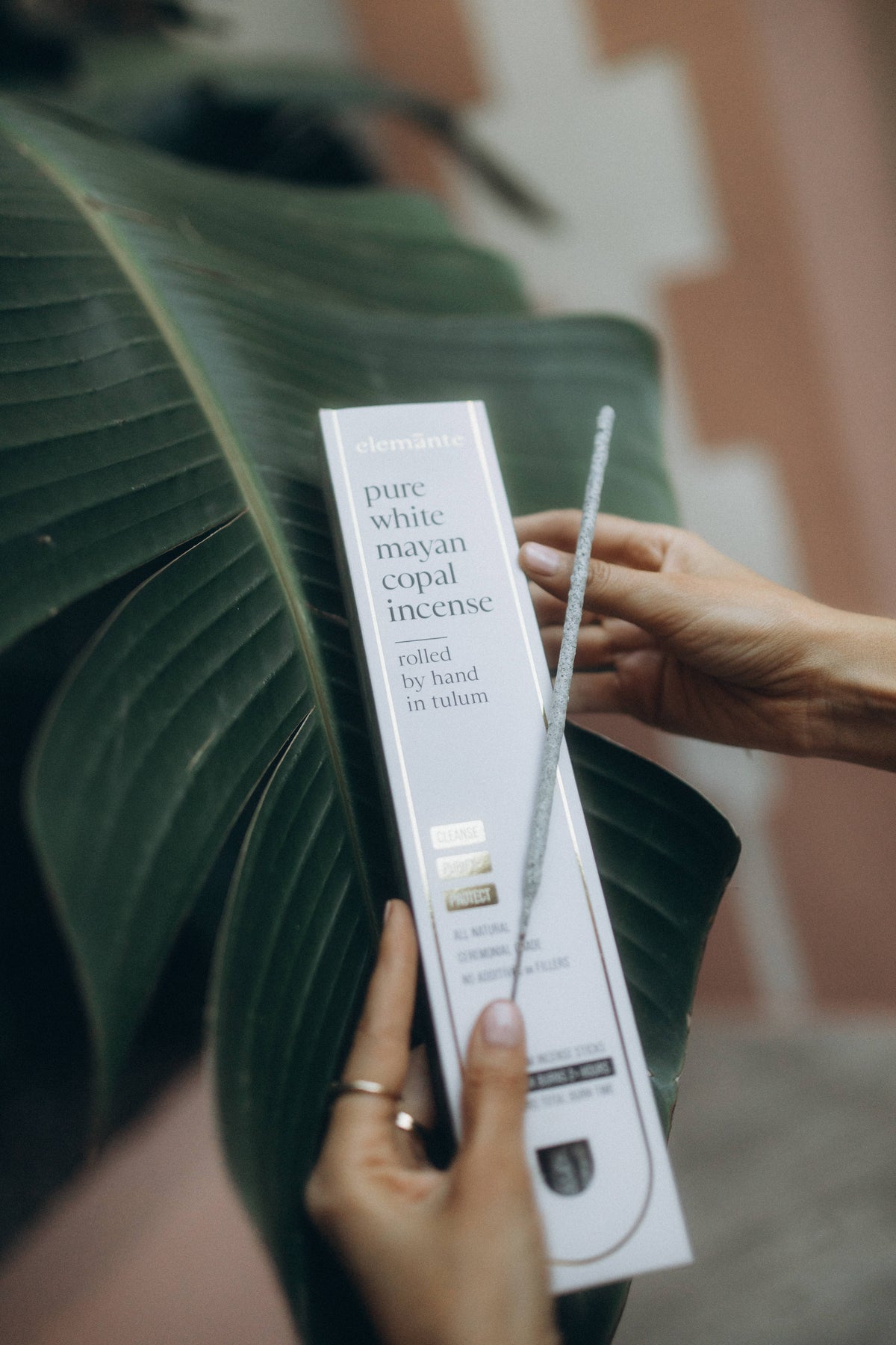 Pure White Mayan Copal Incense (Hand Rolled in Tulum).