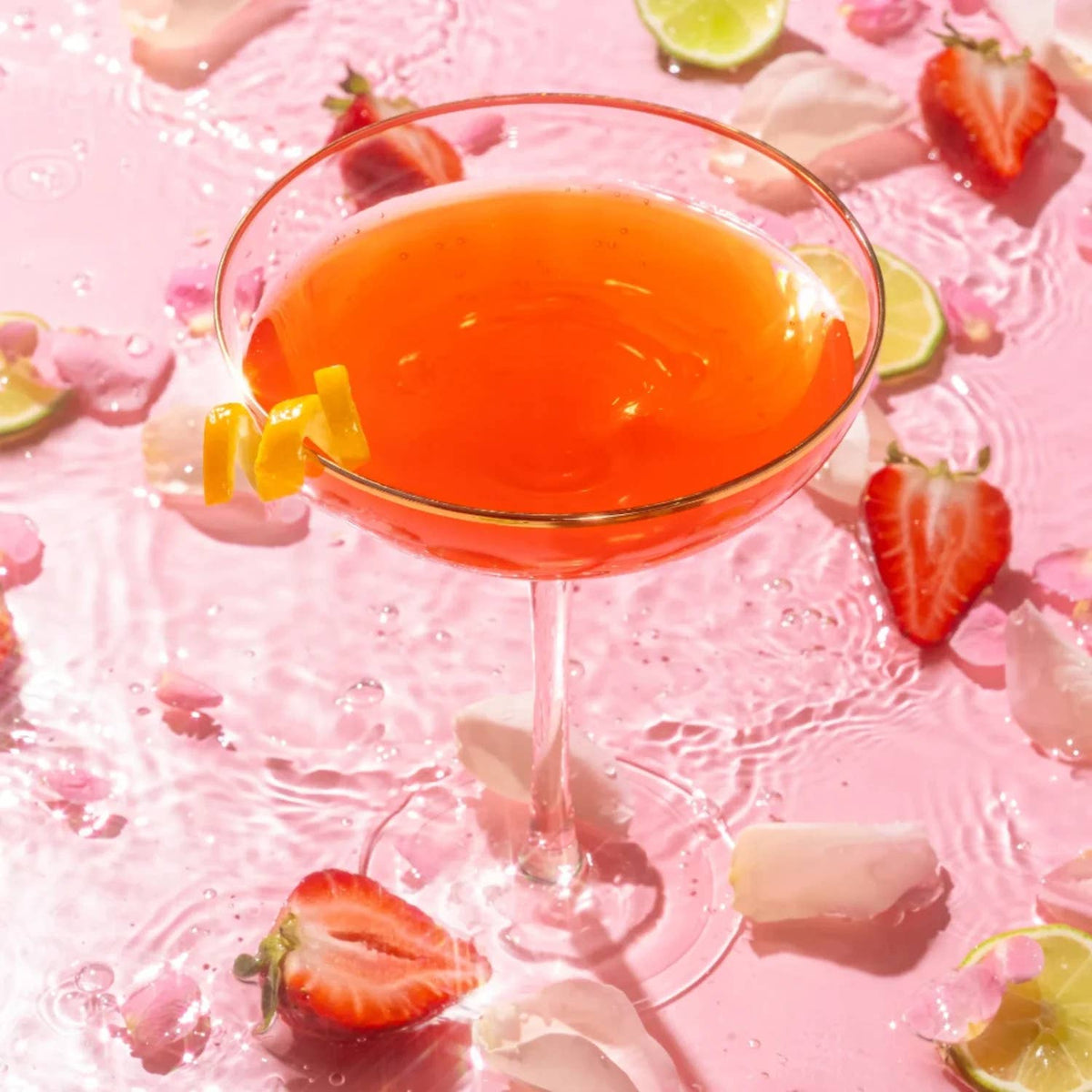 Rosé-Tinted Glasses™, Non-Alcoholic Herbal Rosé Alternative