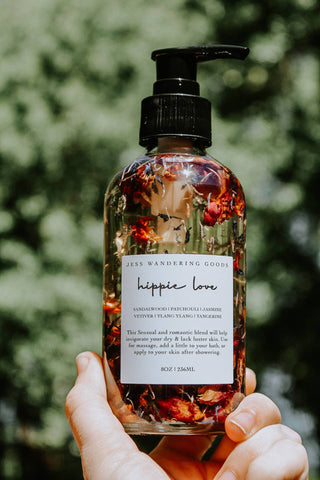 Hippie Love Bath and Body Oil