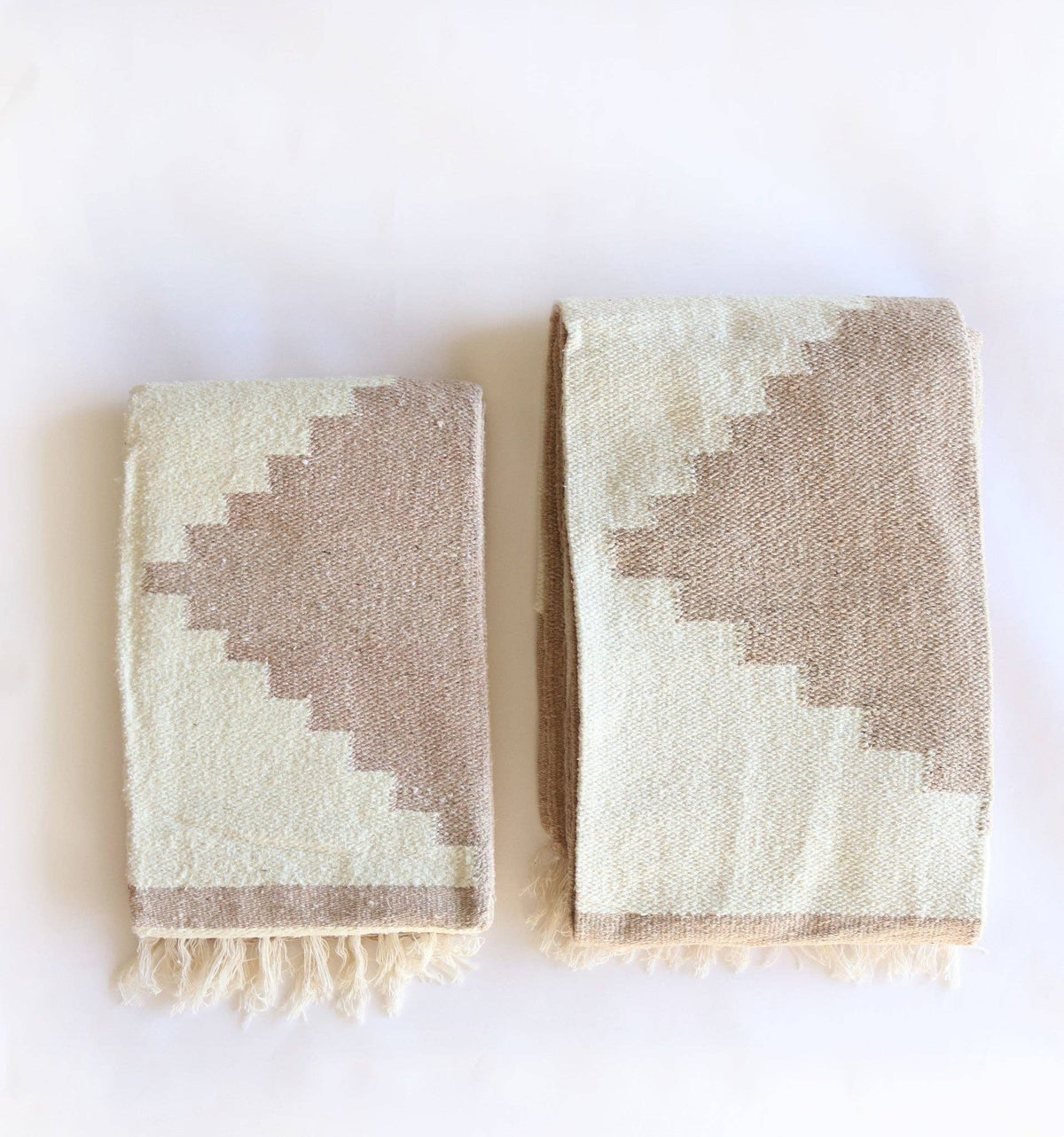 Adobe (Sandstone) XL // Handwoven Blanket