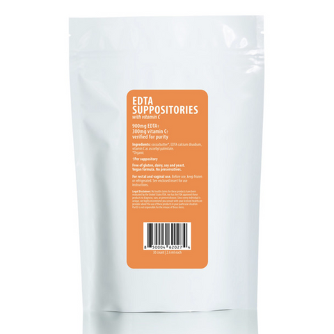 EDTA Suppositories - 30 ct - PurO3