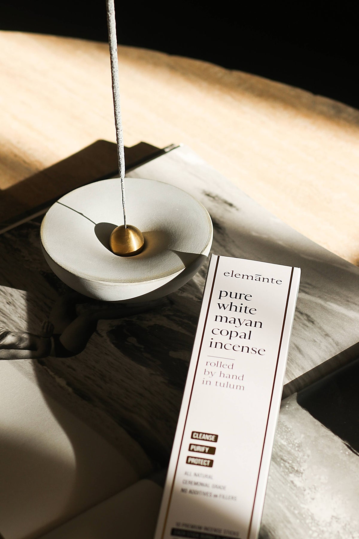 Pure White Mayan Copal Incense (Hand Rolled in Tulum).
